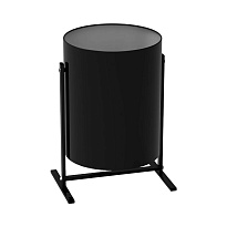 Урна металлическая уличная, Титан, 25 л, цвет черный в Коломне