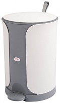 Контейнер для мусора Sтилъ с педалью 18 л серый 18 серый в Коломне Контейнер для мусора Sтилъ с педалью 18 л серый 18 серый в Коломне