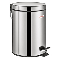 Ведро-контейнер для мусора (урна) с педалью LAIMA Classic, 3 л, со съемным внутренним ведром в Коломне Ведро-контейнер для мусора (урна) с педалью LAIMA Classic, 3 л, со съемным внутренним ведром в Коломне