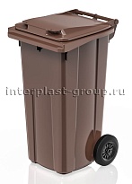 Мусорный контейнер 120 л коричневый 120 коричневый в Коломне
