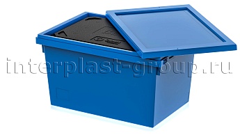 Изотермический контейнер KV 6432 в сборе с крышкой голубой в Коломне