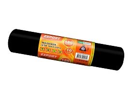Мешки для мусора 180 л, ароматизированные, черные, в рулоне 10 шт., ПВД, 80 мкм, 1100х930 мм, EXPORT, exp18010142 в Коломне Мешки для мусора 180 л, ароматизированные, черные, в рулоне 10 шт., ПВД, 80 мкм, 1100х930 мм, EXPORT, exp18010142 в Коломне