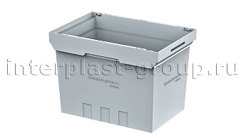 Вкладываемый контейнер KV 6442 серый в Коломне Вкладываемый контейнер KV 6442 серый в Коломне