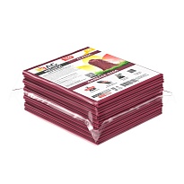 Мешки для мусора 160 л, бордовые, в пачке 10 шт., ПВД, 40 мкм, 900х1100 мм, i-Bag в Коломне