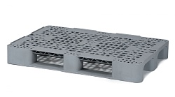 Поддон пластиковый перфорированный на двух полозьях 1200х800х150